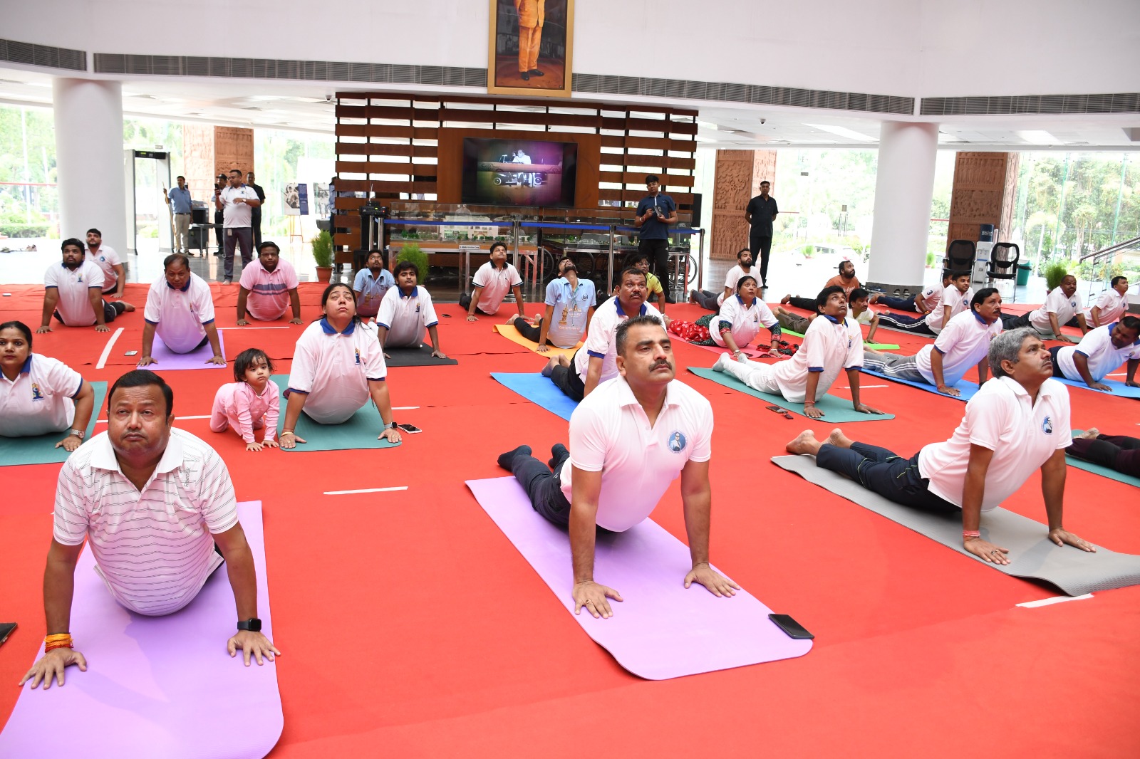 Dr. Ambedkar Foundation Celebrates 9th International Yoga Day led by Shri Vikas Trivedi, Director, DAF