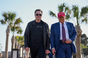 U.S. President-elect Donald Trump Elon Musk