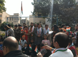RWA Prasad Nagar MIG Flats Celebrates Republic Day